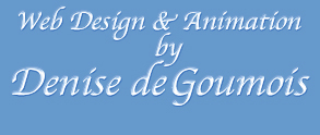 Web design &animation by Denise deGoumois banner